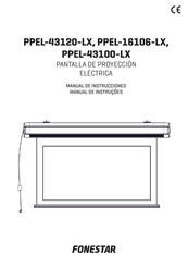 FONESTAR PPEL-43120-LX Manual De Instrucciones