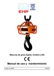 Bilanciai LDN Manual De Uso Y Mantenimiento