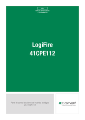 Comelit LogiFire 41CPE112 Manual De Instalación Y Programación