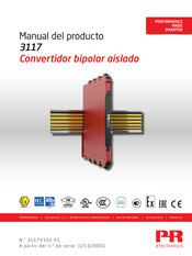 PR electronics 3117 Manual Del Producto