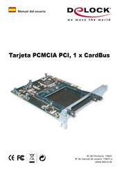 DeLOCK PCMCIA Manual Del Usuario