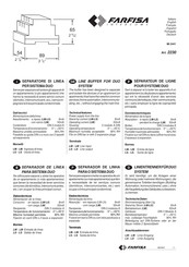 FARFISA INTERCOMS 2230 Manual Del Usuario