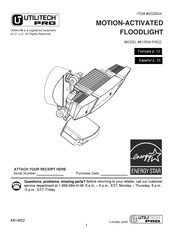 Utilitech Pro 0220004 Manual Del Usuario