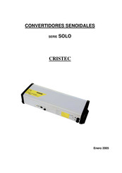 Cristec SOLO 24 V 2300 W Manual De Usuario