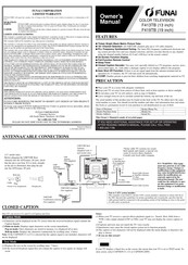 FUNAI F413TB Manual Del Usuario