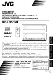 JVC KD-LX555R Manual De Instrucciones