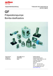 Oerlikon GF Manual Del Usuario