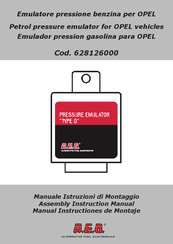 AEB 628126000 Manual De Instrucciones Y Montaje