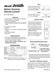Health Zenith SL-4190 Serie Manual De Usario