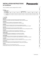 Panasonic S-71PF1E5B Instrucciones De Instalación