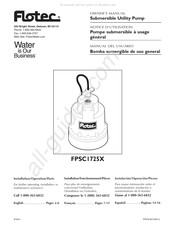 Flotec FPSC1725X Manual Del Usuario