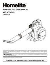 Homelite UT08542B Manual Del Operador