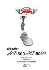 Super Speed HS1500DC Manual De Instrucciones