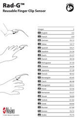 Masimo Rad-G Instrucciones De Uso