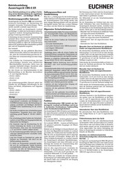 EUCHNER 099182 Manual Del Usuario