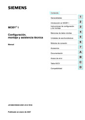 Siemens MOBY I Manual De Instrucciones