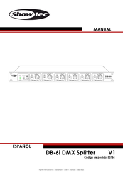 SHOWTEC DB-6i DMX Splitter Manual