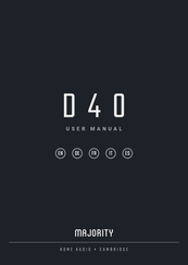 MAJORITY D40 Manual Del Usuario