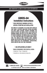 Axxess GMOS-04 Instrucciones De Instalación