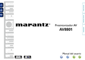 Marantz AV8801 Manual Del Usuario