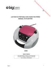 Bigben CD52 Manual De Utilización