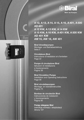 Biral A 500 KW Instrucciones De Instalación Y Funcionamiento