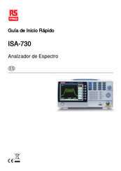 RS Pro ISA-730 Guia De Inicio Rapido