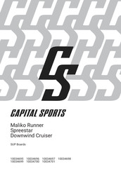 CAPITAL SPORTS Downwind Cruiser Manual Del Usuario