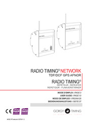 Gorgy Timing RADIO TIMING NETWORK Modo De Empleo