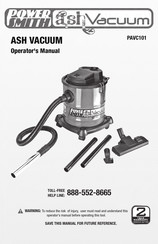 PowerSmith PAVC101 Manual Del Operador