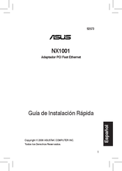 Asus NX1001 Guía De Instalación Rápida