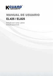 KGuard Security EL LITE Serie Manual De Usuario