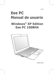 Asus Eee PC 1008HA Manual De Usuario