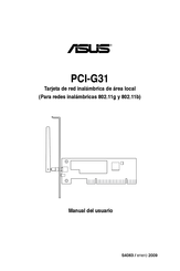 Asus PCI-G31 Manual Del Usuario