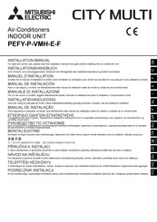 Mitsubishi Electric CITY MULTI PEFY-P-VMH-E-F Manual De Instalación