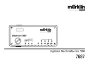 marklin 7687 Manual Del Usario