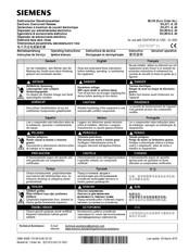 Siemens 3VL9816-6 40 Serie Instructivo