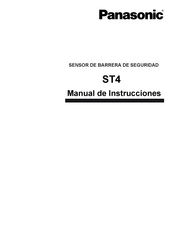 Panasonic ST4-A1-J02 Manual De Instrucciones