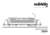 marklin 39894 Manual Del Usuario