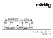 marklin Baureihe 701 Manual Del Usuario