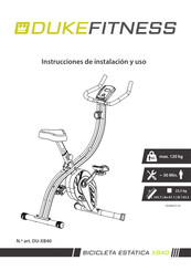 Duke Fitness DU-XB40 Instrucciones De Instalacion Y Uso