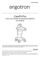 Ergotron CareFit Pro Guia Del Usuario