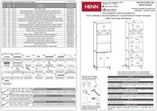 HENN Essencia C563-134 Instrucciones De Montaje