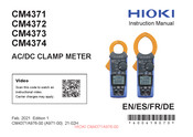 Hioki CM4373 Manual De Instrucciones