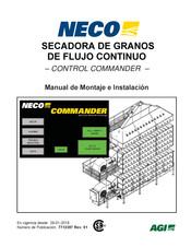 AGI NECO D16180 Manual De Montaje E Instalación