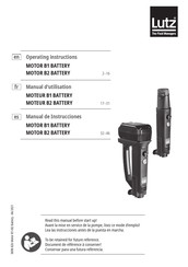 LUTZ B2 BATTERY Manual De Instrucciones