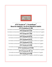 ATTO ThunderLink NS 2102 Manual De Instalacion Y Uso