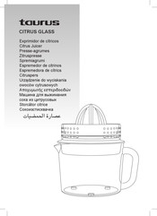 Taurus CITRUS GLASS Manuel De Instrucciones