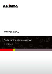 Edimax EW-7428HCn Guía Rápida De Instalación