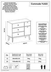 BOBOCHIC YUGO Serie Instrucciones De Montaje